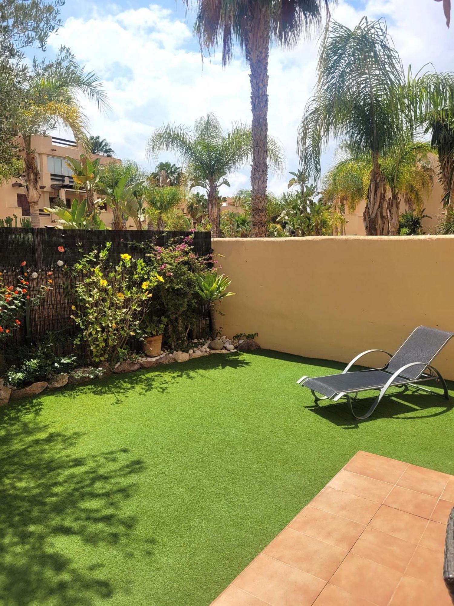 Bajo Con Una Terraza Espectacular Al Lado De La Playa Y Con Acceso Directo A La Piscina! Los Amarguillos Luaran gambar